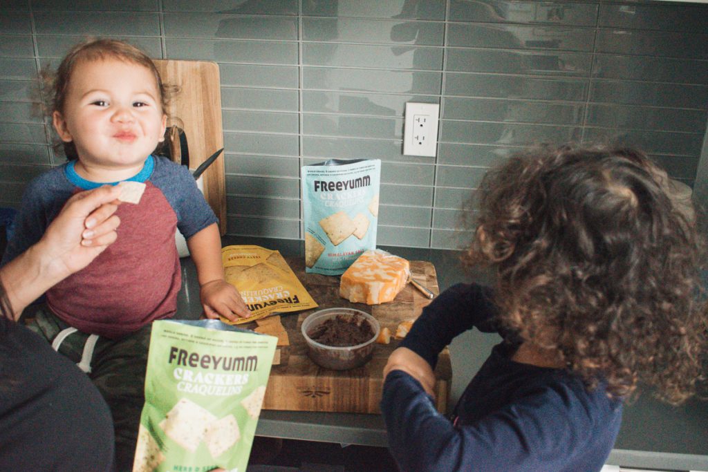 Making Lunches For Picky Eaters Doesn't Have To Be Hard. The kids love their new crackers. 