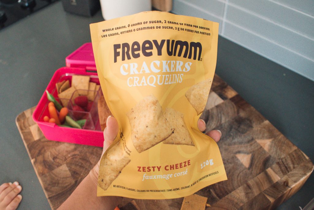 Making Lunches For Picky Eaters Doesn't Have To Be Hard. The kids love their new crackers. 